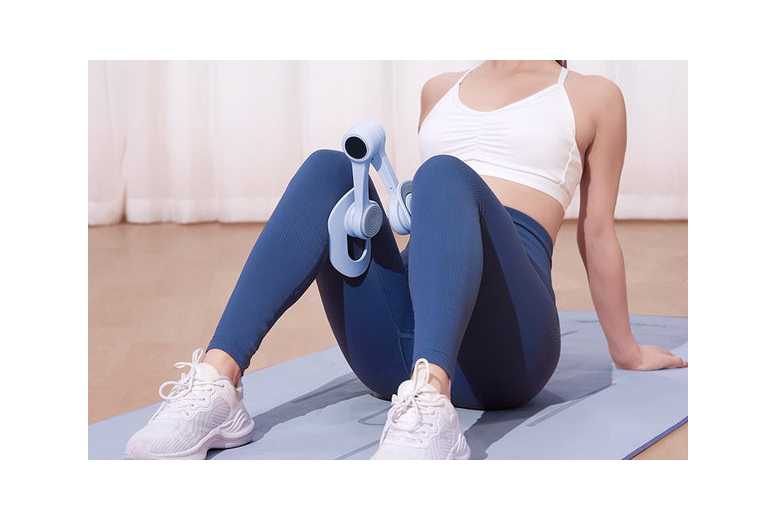 Thigh Master Pelvic Floor Fitness Tracker – Home Muscle Toning Device for Full-Body Sculpting | Wowcher