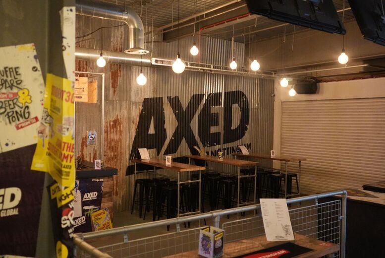 Axe Throwing Experience for One – 1 Hour Session at Axed Nottingham – Equipment & Training Included | Wowcher