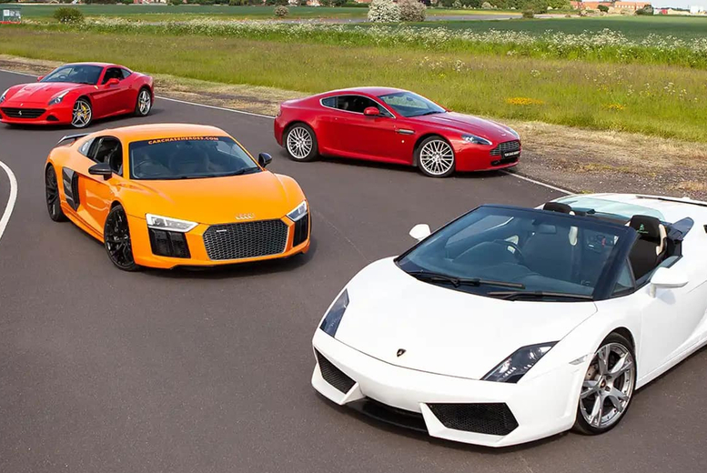 3-Mile Mystery Supercar Driving Experience - 30+ UK Locations - No Licence Needed - U Drive Cars | Wowcher