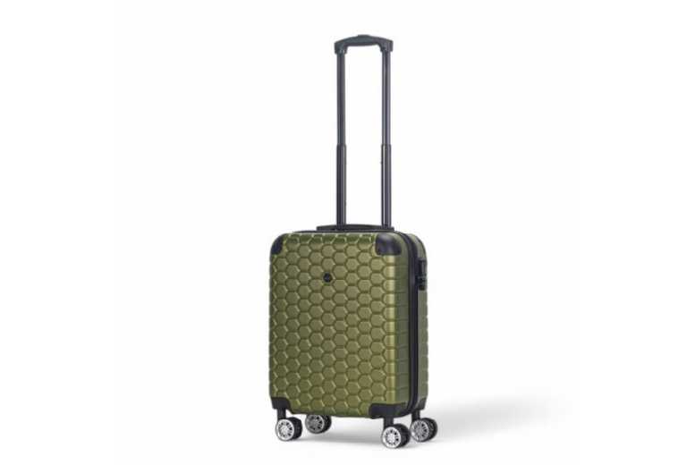 ABS Hard Shell 8-Wheel Luggage Set – Cabin, Medium & Large Suitcases | Wowcher