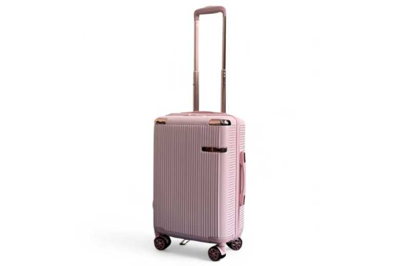 Expandable Polycarbonate Hard Shell 8-Wheel Suitcase Set – Lightweight TSA Luggage | Wowcher