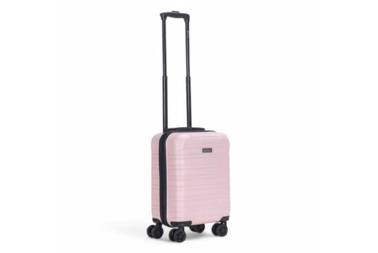 ABS Hard Shell Underseat Cabin Suitcase 45x30x20cm – Lightweight, TSA Lock, Spinner Wheels | Wowcher