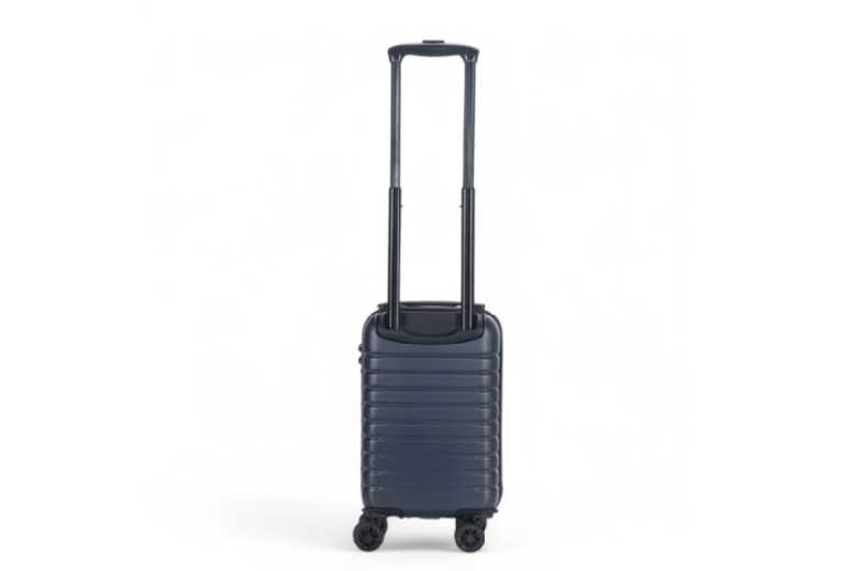 ABS Hardshell 8-Wheel Underseat Cabin Suitcase with TSA Lock – 45x25x20cm | Wowcher