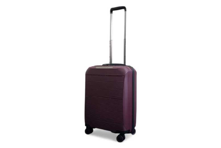 Expandable ABS Hardshell Cabin Suitcase 55x39x24cm | Wowcher
