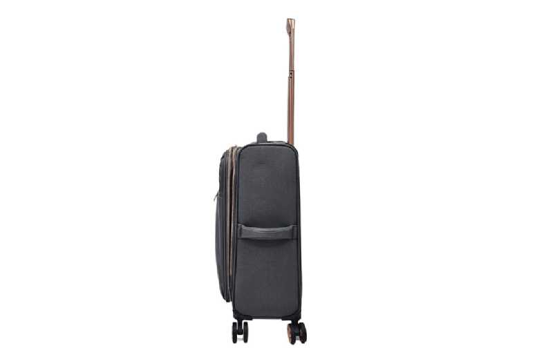 Lightweight Soft Cabin 4-Wheel Suitcase – Spinner Luggage Bag | Wowcher Lightweight Soft Cabin 4-Wheel Suitcase – Spinner Luggage Bag | Wowcher