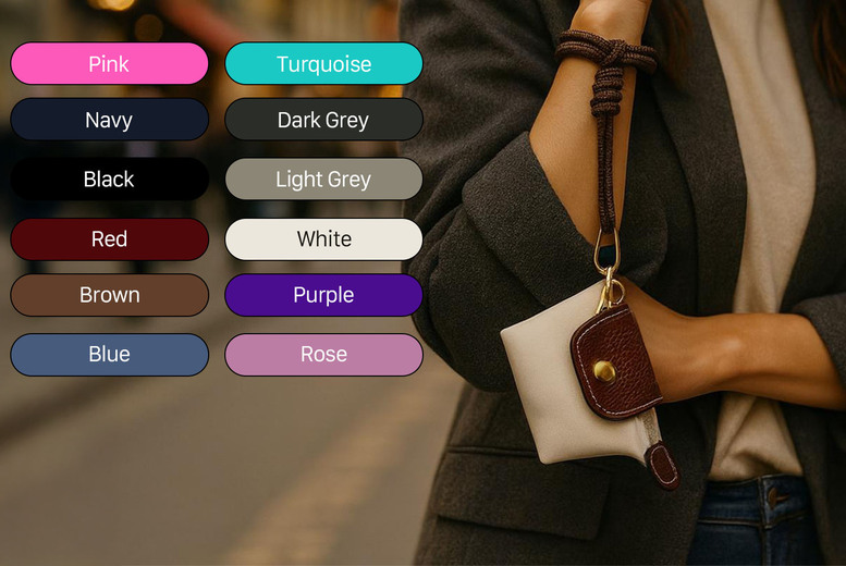 Unisex Long Champ  Fashion Coin Purse, Black | Wowcher