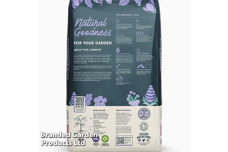 50L RocketGro Organic Peat-Free Compost for All Plants | Wowcher