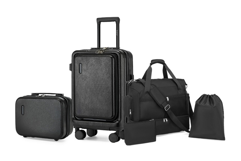 5-Piece KONO Hard Shell Lightweight Luggage Set with TSA Lock & Spinner Wheels | Wowcher
