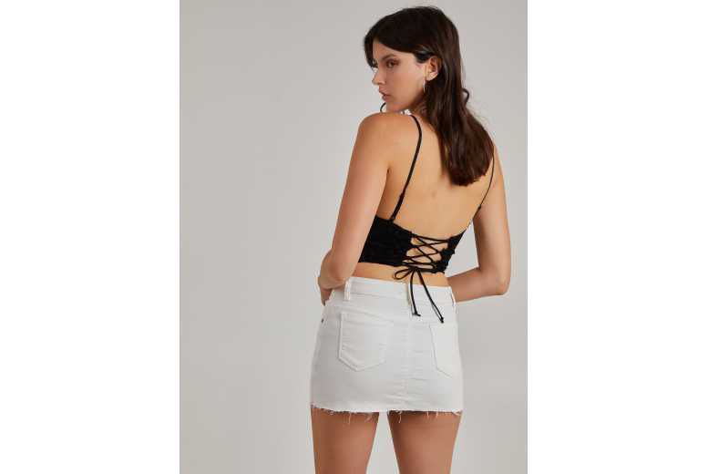 Black Pink Vanilla Animal Flocked Corset Top – Stretch Fit, Statement Style, Made in UK | Wowcher