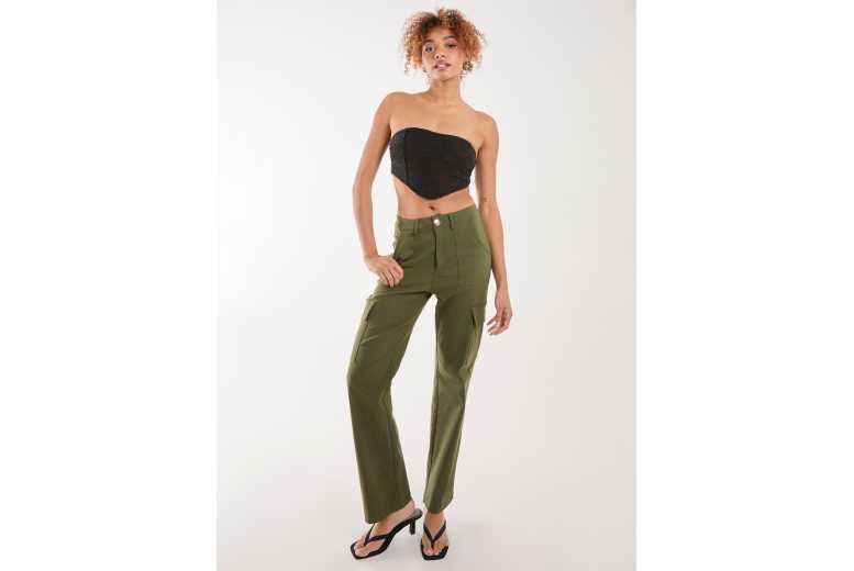 Unisex Black Pink Vanilla Tiger Print Textured Corset Top – Stretch Fit, Sleeveless, Trendy UK Style | Wowcher