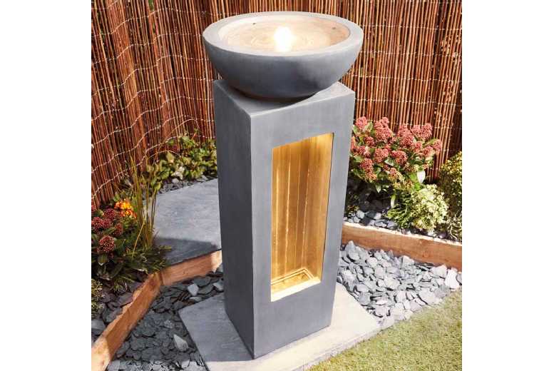 Modern Cement Garda Water Feature Garden Ornament – Weather-Resistant Outdoor Decor | Wowcher Modern Cement Garda Water Feature Garden Ornament – Weather-Resistant Outdoor Decor | Wowcher