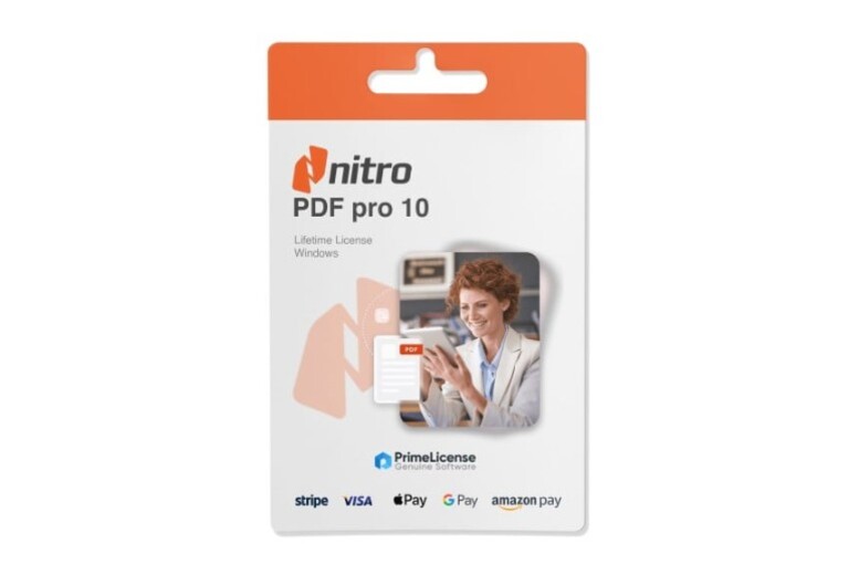 PRICE DROP! Nitro PDF Pro 10 Software License - Digital Download, Professional Edition, PDF Editor for Windows 7/8/10/11 (32/64-bit) | Wowcher