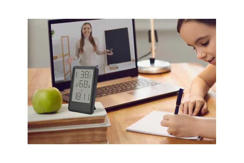 3-in-1 Digital Hygrometer Wall Clock – Modern ABS Resin, Large LCD, Minimalist Home Decor | Wowcher 3-in-1 Digital Hygrometer Wall Clock – Modern ABS Resin, Large LCD, Minimalist Home Decor | Wowcher