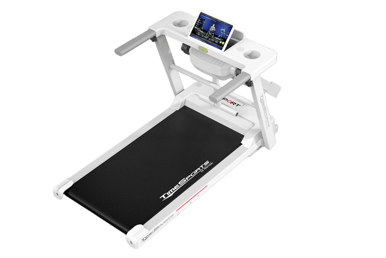 Smart Folding Treadmill – Compact Steel Frame, HD Touchscreen, Bluetooth, 280lb Capacity | Wowcher Smart Folding Treadmill – Compact Steel Frame, HD Touchscreen, Bluetooth, 280lb Capacity | Wowcher