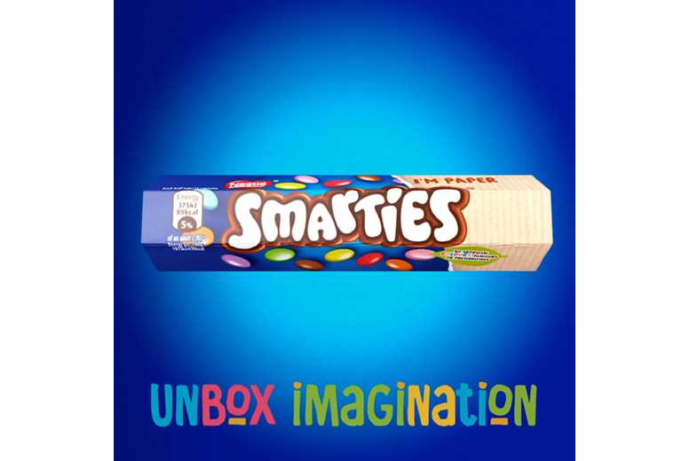 Nestlé Smarties Milk Chocolate Tubes – Family Share Pack, 48 x 38g – No Artificial Colours | Wowcher