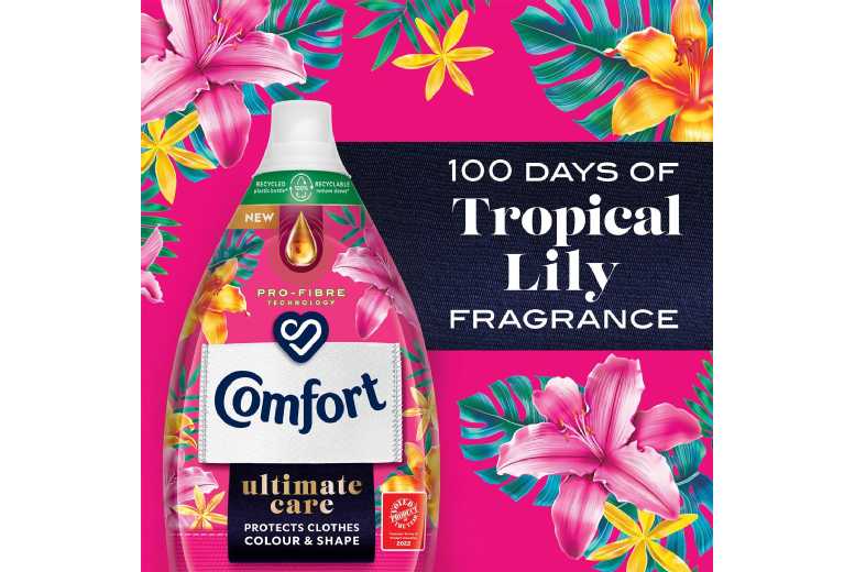 Comfort Ultra-Concentrated Fabric Conditioner, Tropical Lily, 870ml x2 – Long-Lasting Freshness | Wowcher Comfort Ultra-Concentrated Fabric Conditioner, Tropical Lily, 870ml x2 – Long-Lasting Freshness | Wowcher