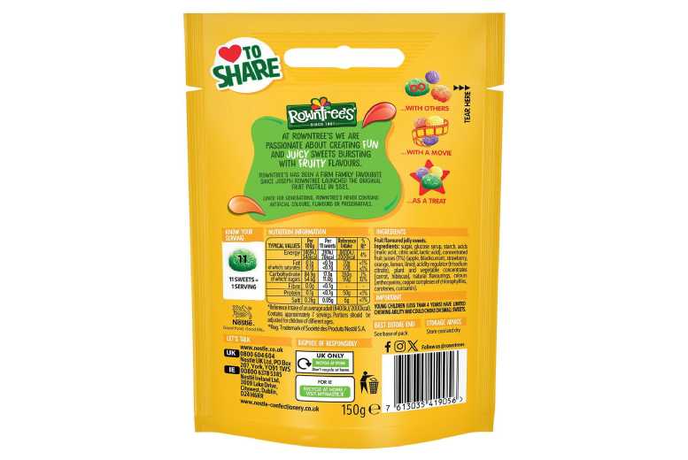 2 Pack Rowntree’s Jelly Tots 10x150g | Wowcher 2 Pack Rowntree’s Jelly Tots 10x150g | Wowcher