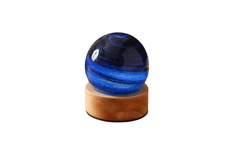 Planet Galaxy Astronaut LED Night Light Table Lamp – Dimmable, Colourful Glow, Modern Design | Wowcher