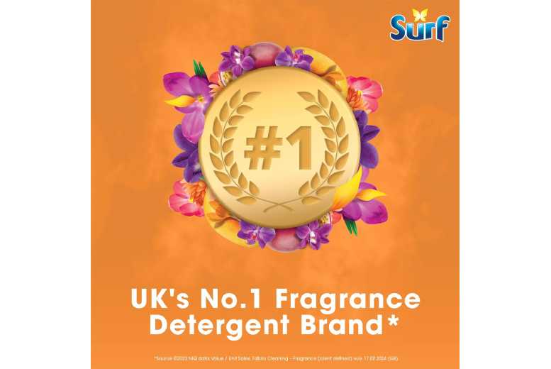 Surf 3 in 1 Passion Bloom Laundry Capsules – XXL Eco-Friendly Detergent, 306 Washes, Long-Lasting Fragrance | Wowcher