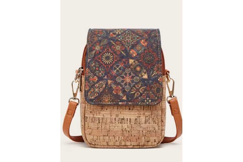 Fashionable retro bark pattern multi-element mobile phone bag | Wowcher Fashionable retro bark pattern multi-element mobile phone bag | Wowcher