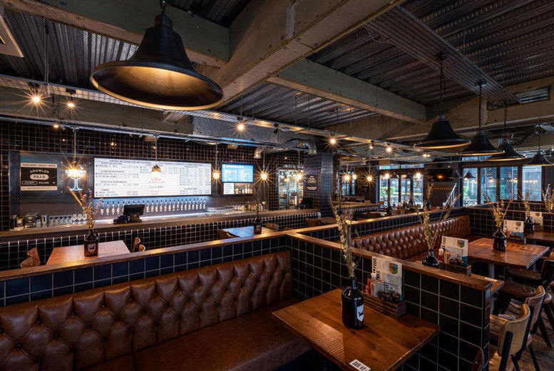 BrewDog: Gourmet Burger, Fries & 4 Craft Beers For 1 or 2 - 39 Nationwide Locations | Wowcher