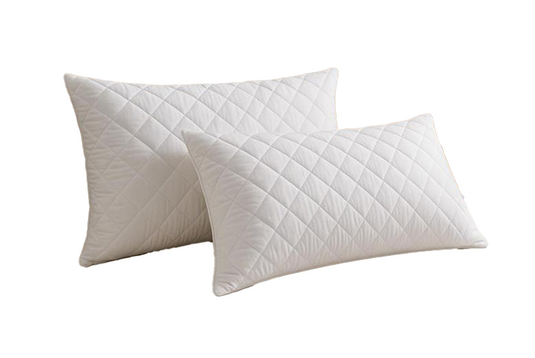 Luxury Quilted Memory Foam Hotel-Style Pillows – 2 or 4 Pack, Breathable & Supportive | Wowcher