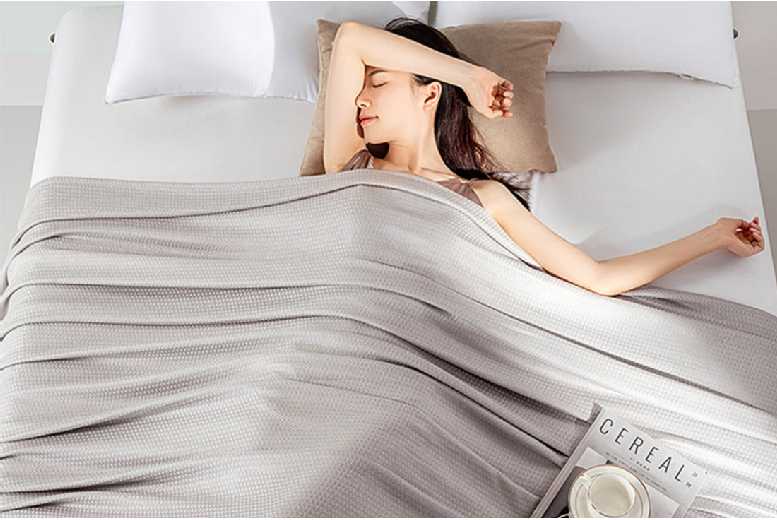 150x200cm Cooling Bamboo Fiber Throws Blanket Summer Blanket | Wowcher 150x200cm Cooling Bamboo Fiber Throws Blanket Summer Blanket | Wowcher