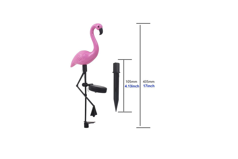 Solar Flamingo Ground Light | Wowcher Solar Flamingo Ground Light | Wowcher