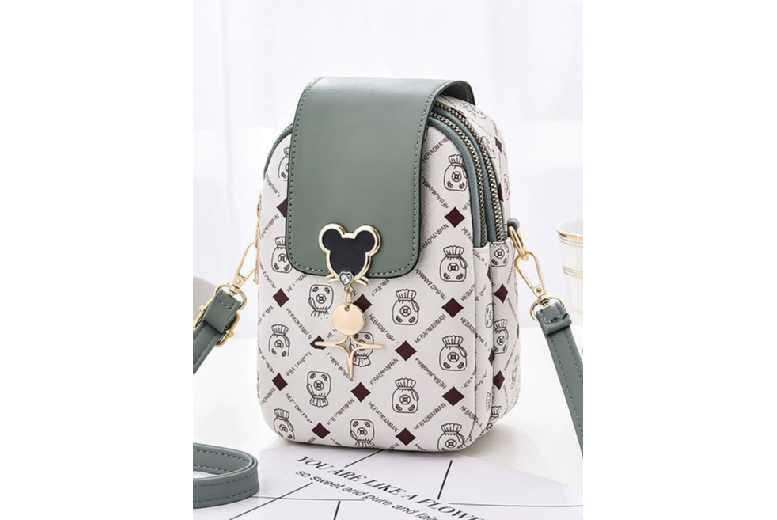 Black Stylish Mini Crossbody Bag for Women – 5 Colours | Wowcher