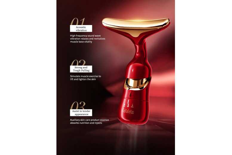 Contour Lift Skincare Beauty Device – EMS & Heat | Wowcher