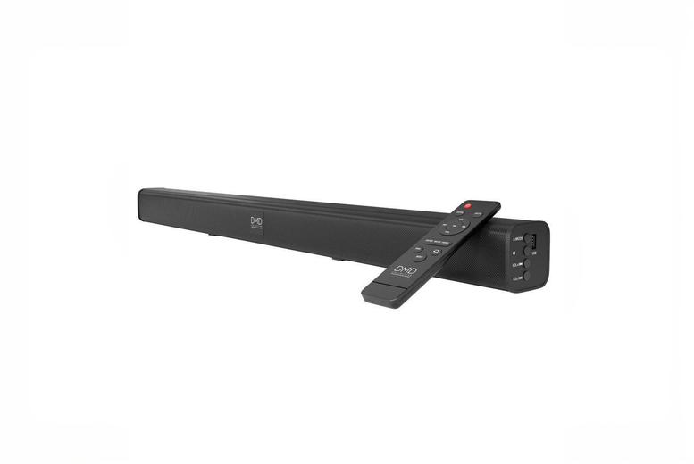 All-In-One Wireless Bluetooth Soundbar - 30W HDMI ARC, Remote, Compact | Wowcher