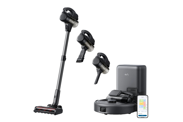 Eufy 3-in-1 E20: Robot, Handheld, & Stick Vacuum with Auto-Empty Docking Station – Free Delivery! | Wowcher