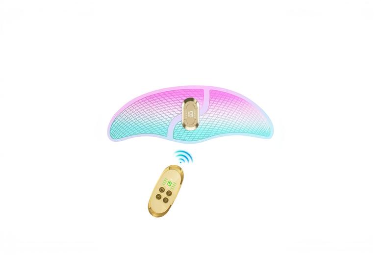 EMS Microcurrent Forehead Lifting & Wrinkle Reduction Device – Advanced Beauty Tech, Cordless, Remote-Controlled | Wowcher