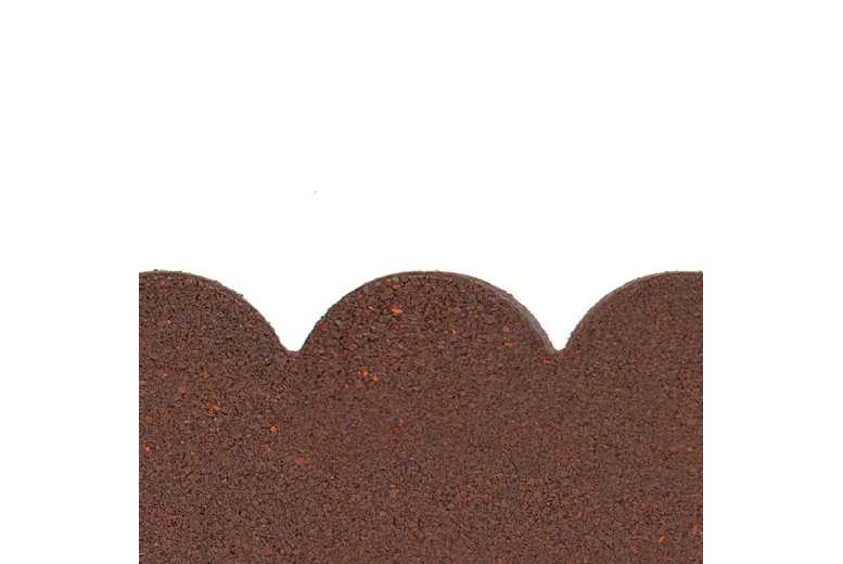 Flexi Curve Garden Border – Scalloped Recycled Rubber Edging for Landscaping | Wowcher