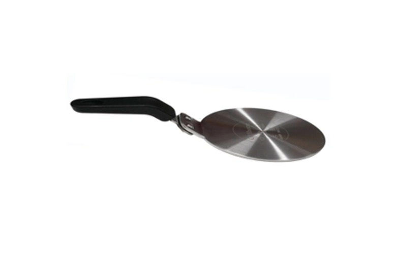 13cm Stainless Steel Induction Hob Heat Diffuser Adapter Plate – Moka Pot Compatible, Anti-Slip, Modern | Wowcher