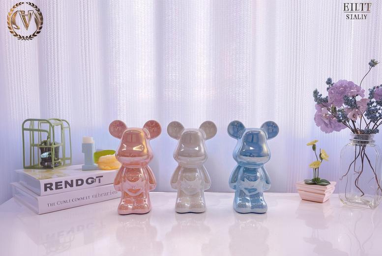 Modern Ceramic Violent Bear Ornament & Piggy Bank – Decorative Tabletop Art for Home, Office & Gift | Wowcher Modern Ceramic Violent Bear Ornament & Piggy Bank – Decorative Tabletop Art for Home, Office & Gift | Wowcher