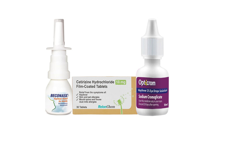 All-in-One Hay Fever Relief: Tablets, Nasal Spray and Eye Drops | Wowcher