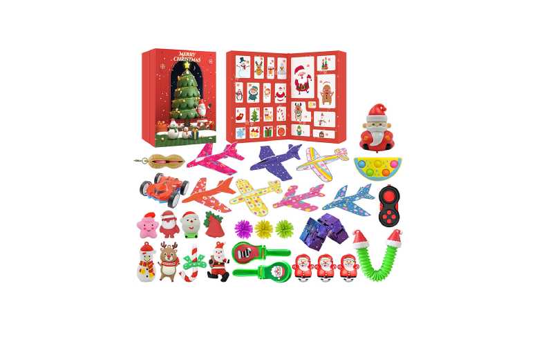 Christmas Surprise Tear-off Calendar Blind Box for Kids – Festive Gift Toy Set | Wowcher