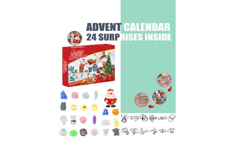 Christmas Blind Box Toy Set – Festive Gift for Kids, Brain Teasers & Puzzles | Wowcher