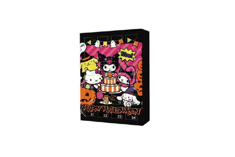 Sanrio Halloween Countdown Surprise Calendar Toy Box – 24-Day Blind Box Advent (Ages 3+, Collectible, Creative Play) | Wowcher
