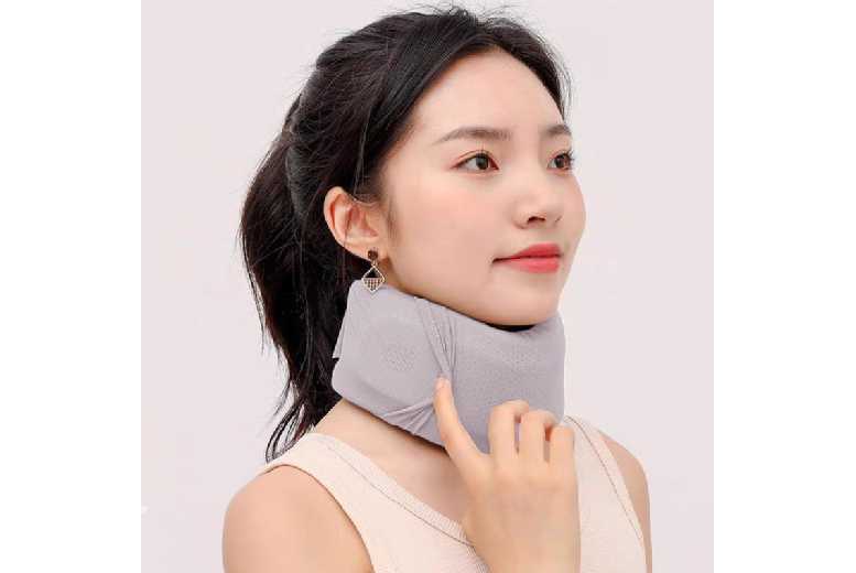 Ice Silk Ergonomic Cervical Support Pillow – Breathable, Adjustable Neck Relief | Wowcher