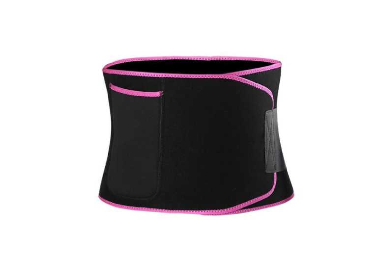 Silver Ion Waist Belt Ergonomic Support – Adjustable, Breathable Fitness & Posture Corrector | Wowcher