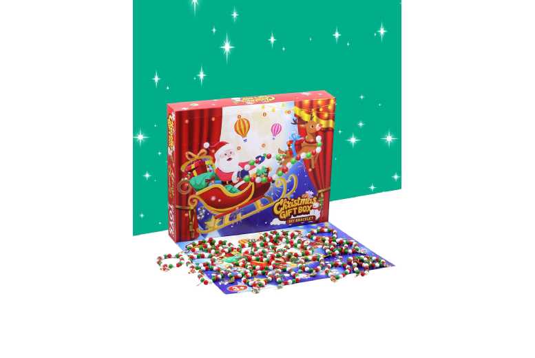 DIY Beaded Surprise Gift Box – Christmas Blind Box, Ages 3+, Creative Educational Toy | Wowcher