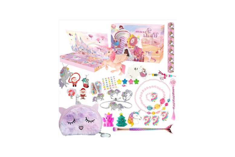 Unicorn Mermaid DIY Ornament Gift Box Set – Creative Christmas Calendar for Girls Ages 4+ | Wowcher Unicorn Mermaid DIY Ornament Gift Box Set – Creative Christmas Calendar for Girls Ages 4+ | Wowcher