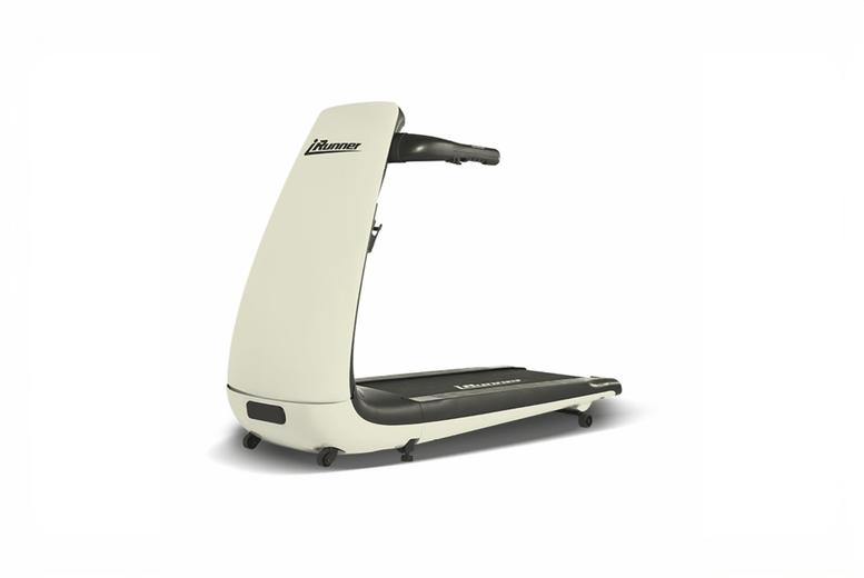 iRunner Ivory Whisper: Stylish Foldable Treadmill with HD Touchscreen Console | Wowcher