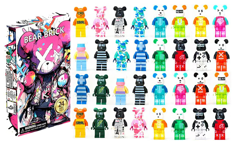 Violent Bear 24-Piece Premium Advent Calendar! | Wowcher