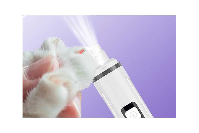 Rechargeable Pet Nail Grinder for Small Animals – LED Safety, Quiet Motor, USB Charging | Wowcher Rechargeable Pet Nail Grinder for Small Animals – LED Safety, Quiet Motor, USB Charging | Wowcher