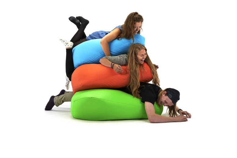 Giant Cord Highback Beanbag Chair – Indoor/Outdoor, Water-Resistant, Kids & Adult Sizes | Wowcher