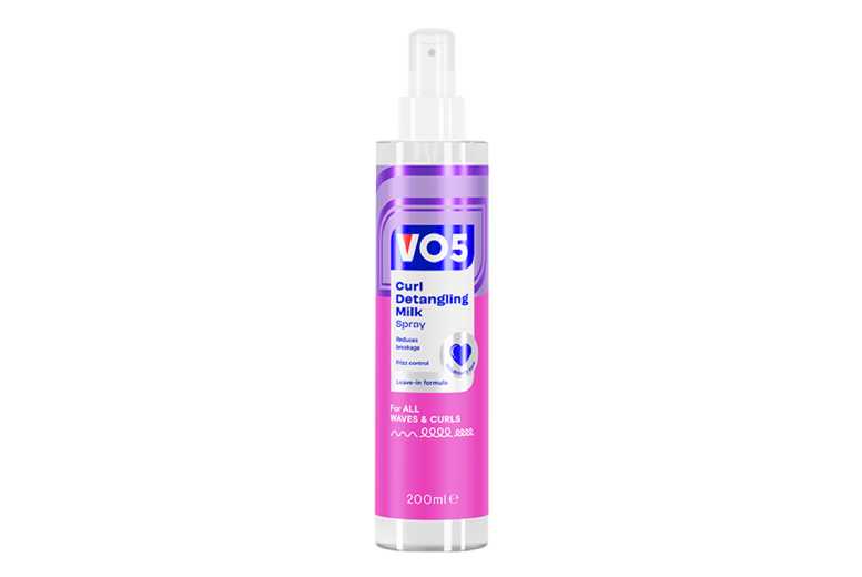 VO5 Curl Detangling Milk 200ml – Frizz Control Leave-In for Curly Hair | Wowcher