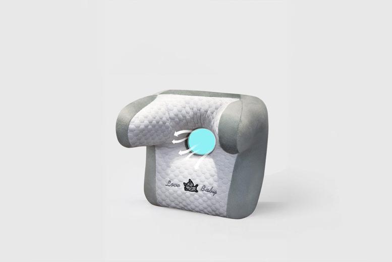 Ergonomic Ice Bean Pillow – Cooling Neck, Seat & Back Support, Machine Washable, Multiple Styles | Wowcher